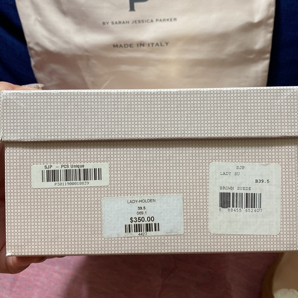 SJP by Sarah Jessica Parker Lady Pump brown suede - Picture 6 of 8